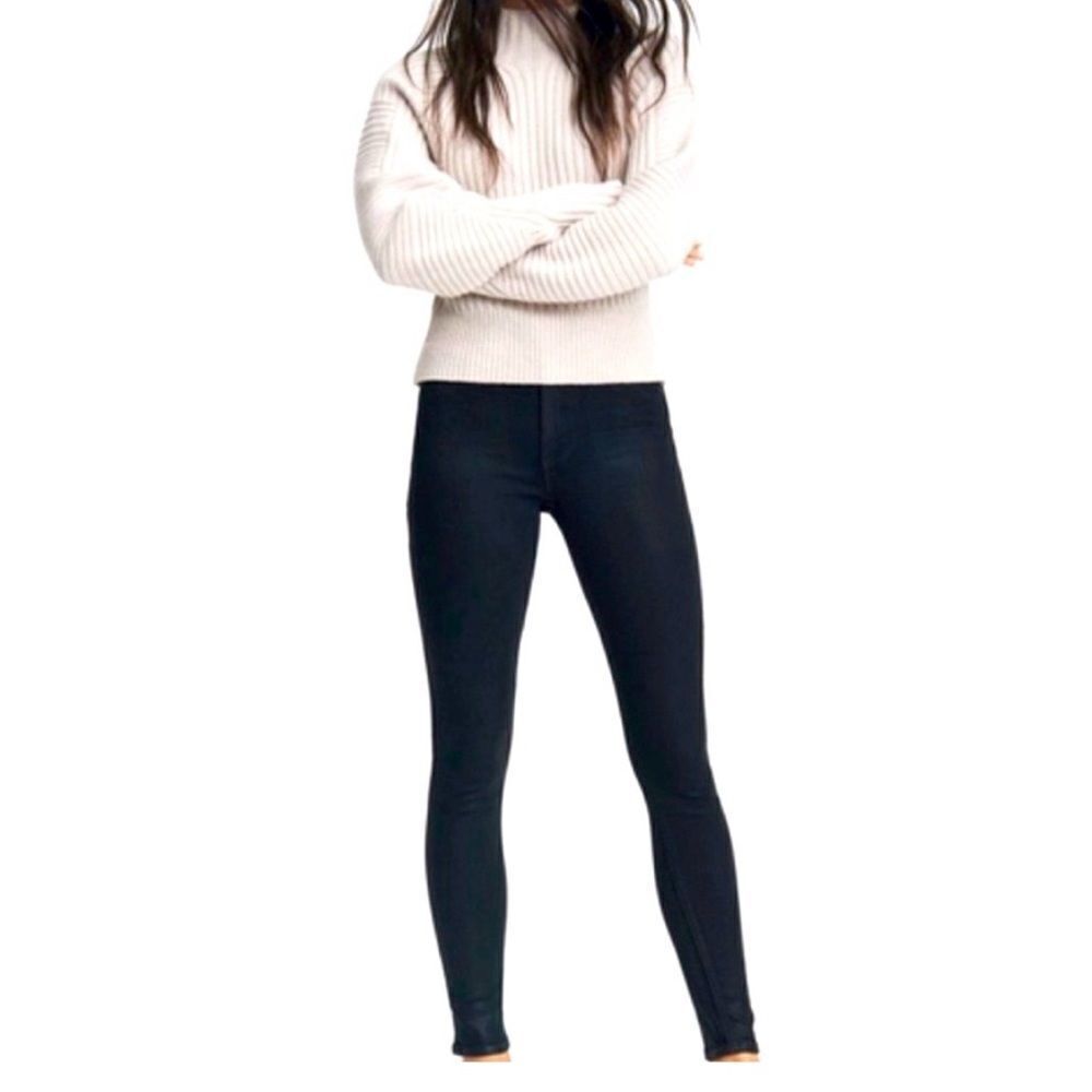 Rag & Bone Jeans Leggings Black Sparkly
